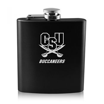 6 oz Stainless Steel Hip Flask - Charleston Southern Buccaneers