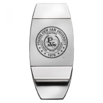 Stainless Steel Money Clip - Prairie View A&M Panthers