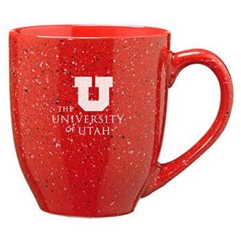 16 oz Ceramic Coffee Mug with Handle - Utah Utes