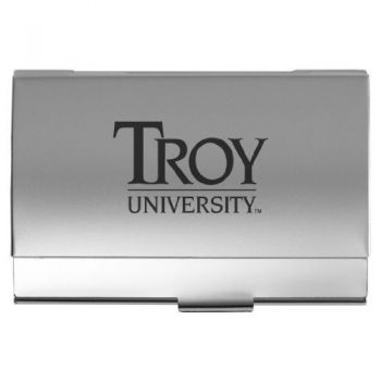 Business Card Holder Case - Troy Trojans