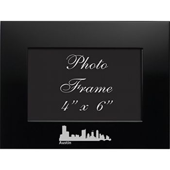 4 x 6  Metal Picture Frame - Austin City Skyline