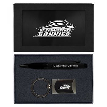 Prestige Pen and Keychain Gift Set - St. Bonaventure Bonnies