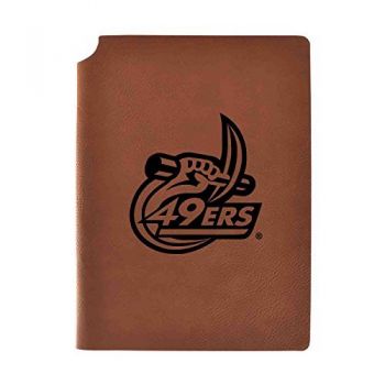 Leather Hardcover Notebook Journal - UNC Charlotte 49ers
