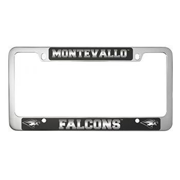 Stainless Steel License Plate Frame - Montevallo Falcons