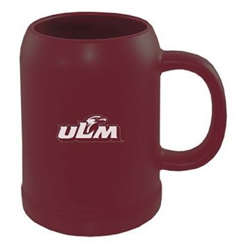 22 oz Ceramic Stein Coffee Mug - ULM Warhawk