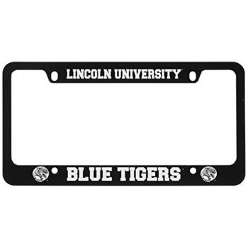 Stainless Steel License Plate Frame - Lincoln University Tigers