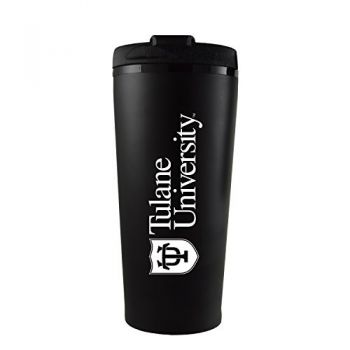 16 oz Insulated Tumbler with Lid - Tulane Pelicans