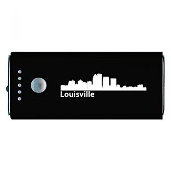 Quick Charge Portable Power Bank 5200 mAh - Louisville City Skyline