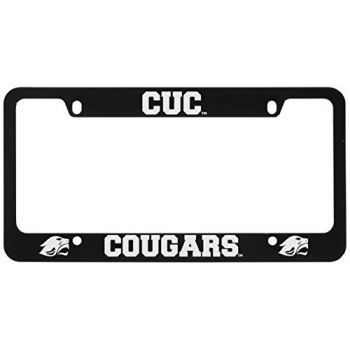 Stainless Steel License Plate Frame - Concordia Chicago Cougars