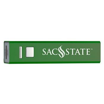 Quick Charge Portable Power Bank 2600 mAh - Sacramento State Hornets