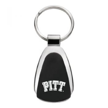 Teardrop Shaped Keychain Fob - Pittsburgh Panthers