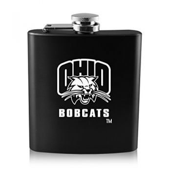 6 oz Stainless Steel Hip Flask - Ohio Bobcats