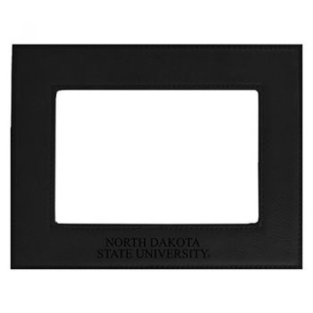 4 x 6 Velour Leather Picture Frame - NDSU Bison