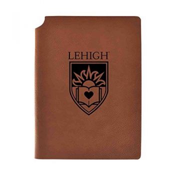 Leather Hardcover Notebook Journal - Lehigh Mountain Hawks