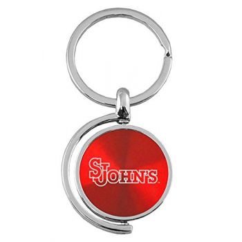 Spinner Round Keychain - St. John's University