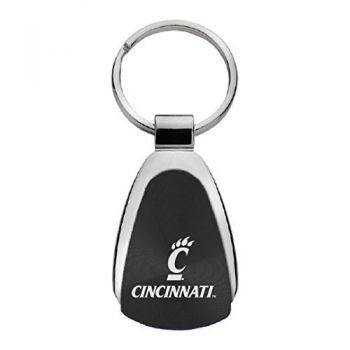 Teardrop Shaped Keychain Fob - Cincinnati Bearcats
