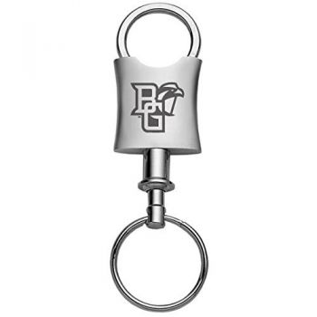 Tapered Detachable Valet Keychain Fob - Bowling Green State Falcons