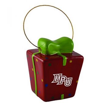 Ceramic Gift Box Shaped Holiday - High Point Panthers