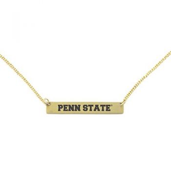 Brass Bar Bracelet - Penn State Lions