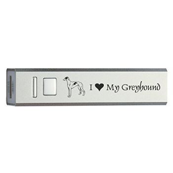 Quick Charge Portable Power Bank 2600 mAh  - I Love My Greyhound