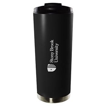 16 oz Vacuum Insulated Tumbler with Lid - Stony Brook Seawolves