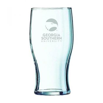 19.5 oz Irish Pint Glass - Georgia Southern Eagles