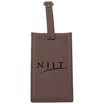 Travel Baggage Tag with Privacy Cover - NJIT Highlanders