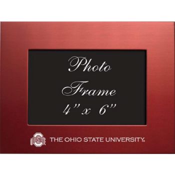 4 x 6  Metal Picture Frame - Ohio State Buckeyes