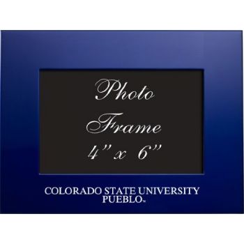 4 x 6  Metal Picture Frame - CSU Pueblo Thunderwolves