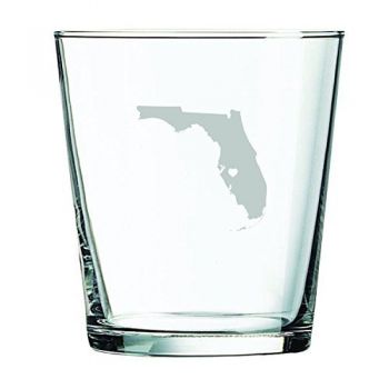 13 oz Cocktail Glass - I Heart Florida - I Heart Florida