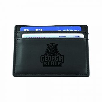 Slim Wallet with Money Clip - Georgia State Panthers