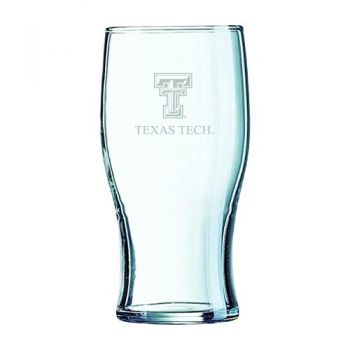19.5 oz Irish Pint Glass - Texas Tech Red Raiders
