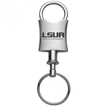 Tapered Detachable Valet Keychain Fob - LSUA Generals