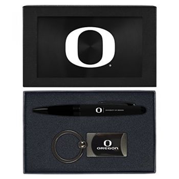 Prestige Pen and Keychain Gift Set - Oregon Ducks