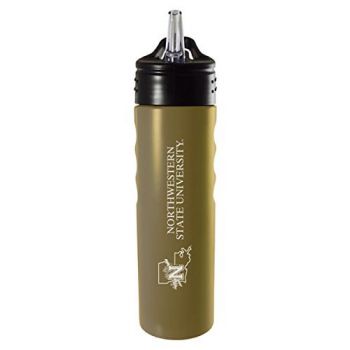 24 oz Stainless Steel Sports Water Bottle - Northwestern State Demons