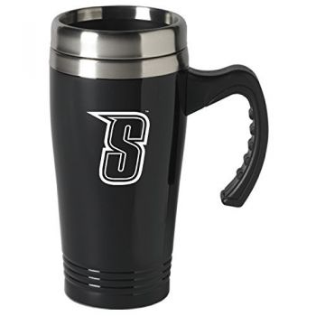 16 oz Stainless Steel Coffee Mug with handle - Sienna Saints