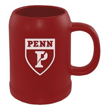 22 oz Ceramic Stein Coffee Mug - Penn Quakers