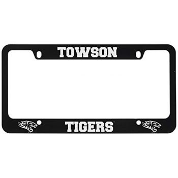Stainless Steel License Plate Frame - Towson Tigers