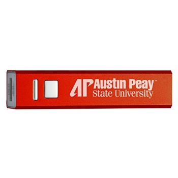 Quick Charge Portable Power Bank 2600 mAh - Austin Peay State Governors
