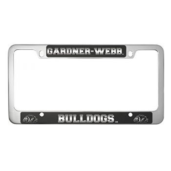 Stainless Steel License Plate Frame - Gardner-Webb Bulldogs