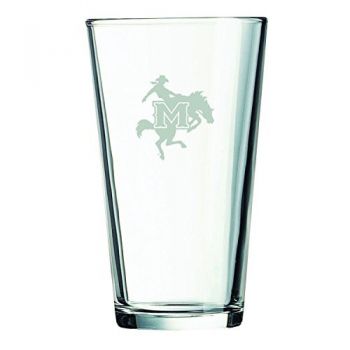 16 oz Pint Glass  - McNeese State Cowboys