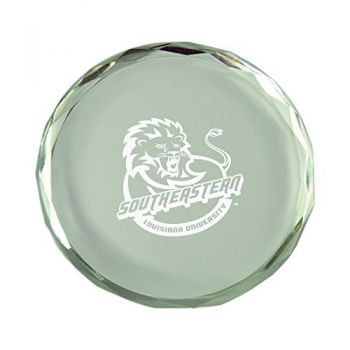 Crystal Paper Weight - SE Louisiana Lions