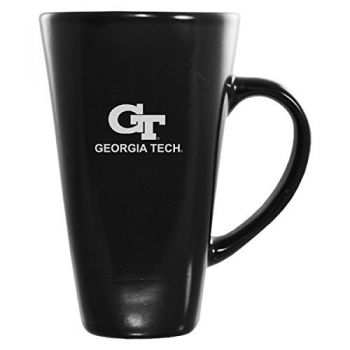 16 oz Square Ceramic Coffee Mug - Georgia Tech Yellowjackets