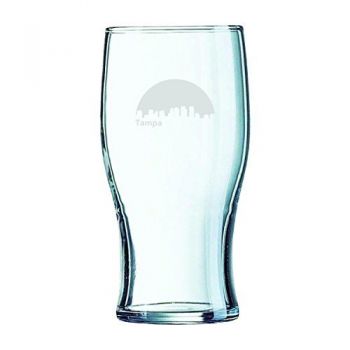 19.5 oz Irish Pint Glass - Tampa City Skyline