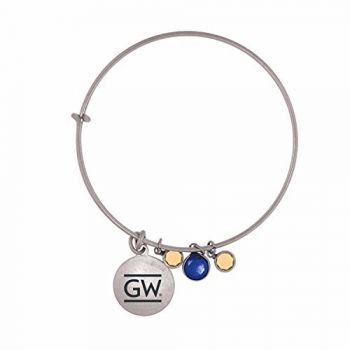 NCAA Charm Bracelet - GWU Colonials