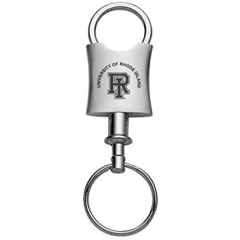 Tapered Detachable Valet Keychain Fob - Rhode Island Rams