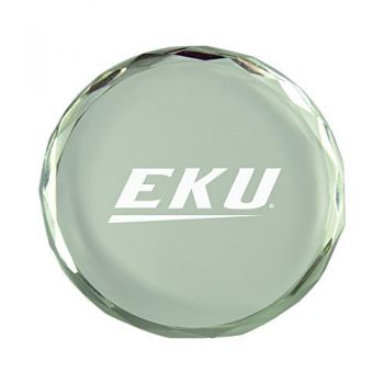 Crystal Paper Weight - Eastern Kentucky Colonels