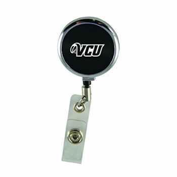 Retractable ID Badge Reel - VCU Rams