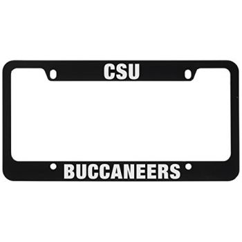 Stainless Steel License Plate Frame - Charleston Southern Buccaneers