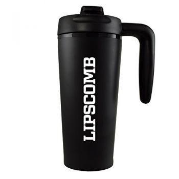 16 oz Insulated Tumbler with Handle - Lipscomb Bison